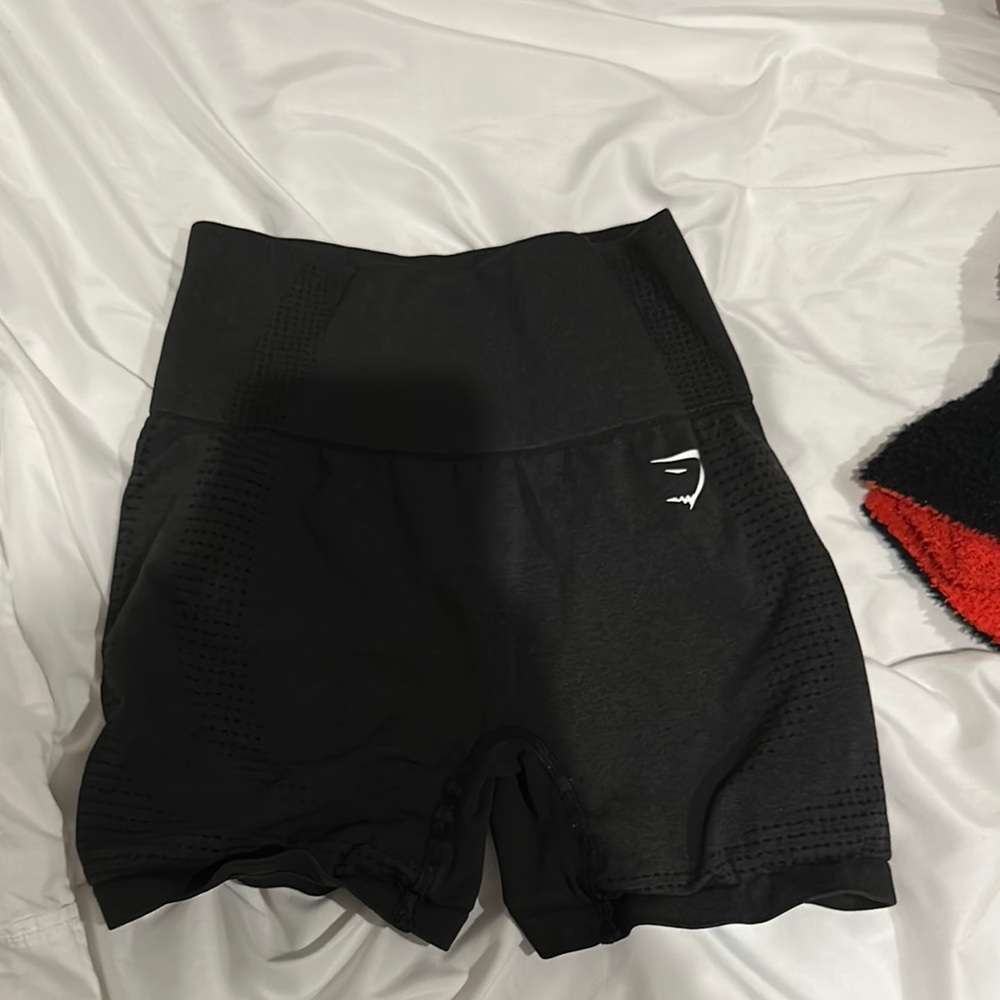 Women's gymshark black shorts